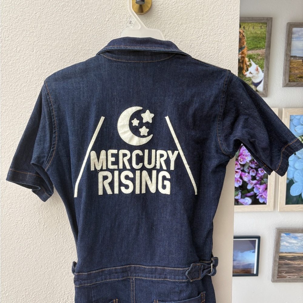 LAST CHANCE: Mercury Rising Denim Jumpsuit